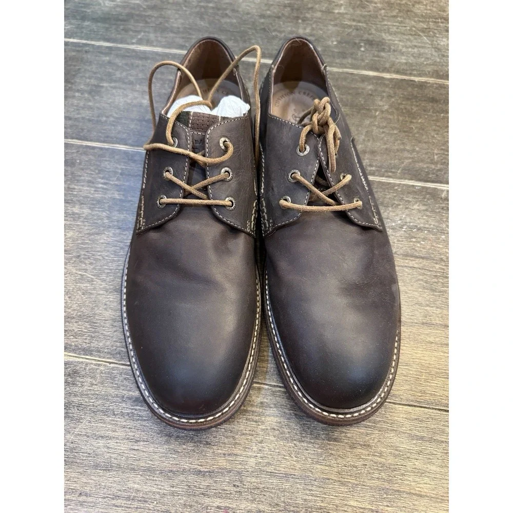 G.H. Bass & Co.‎ Vintage Men's Bruno Oxford Leather Shoes Size 11.5 Chocolate